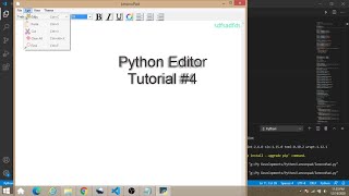 Python Project Tutorial | Make a Notepad Software using Python | Tutorial #4