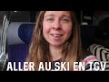 Arrive  lucpa  train  valloire vlog