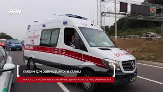 Yardım İçin Durmuşlardı: 8 Yaralı