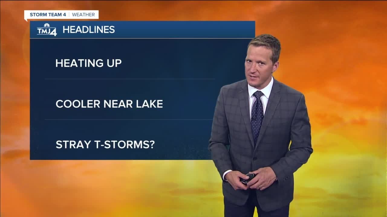 Warm up begins: Highs in the 70s today - YouTube