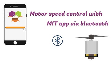Control motor speed with MIT app via Bluetooth | Arduino | HC-05 | saMvidita