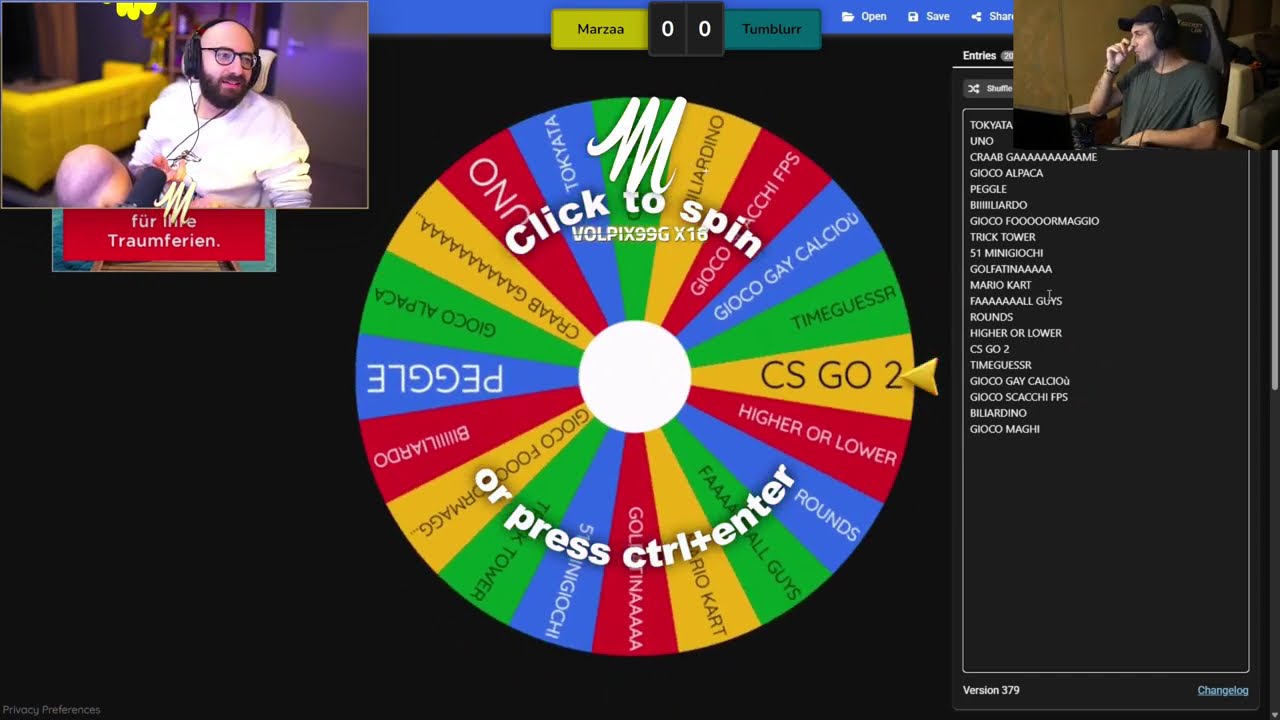 🤔 TORNEO 1V1 🤔 20 GIOCHI 🤔 CHISSA CHI VINCE 🤔 INCREDIBILE 🤔 WINNER POV 🤔  Con Blur E Marza