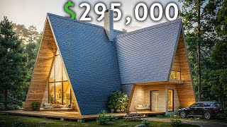Perfect Dream Home! Fall in Love With The Ultimate A Frame House Design !