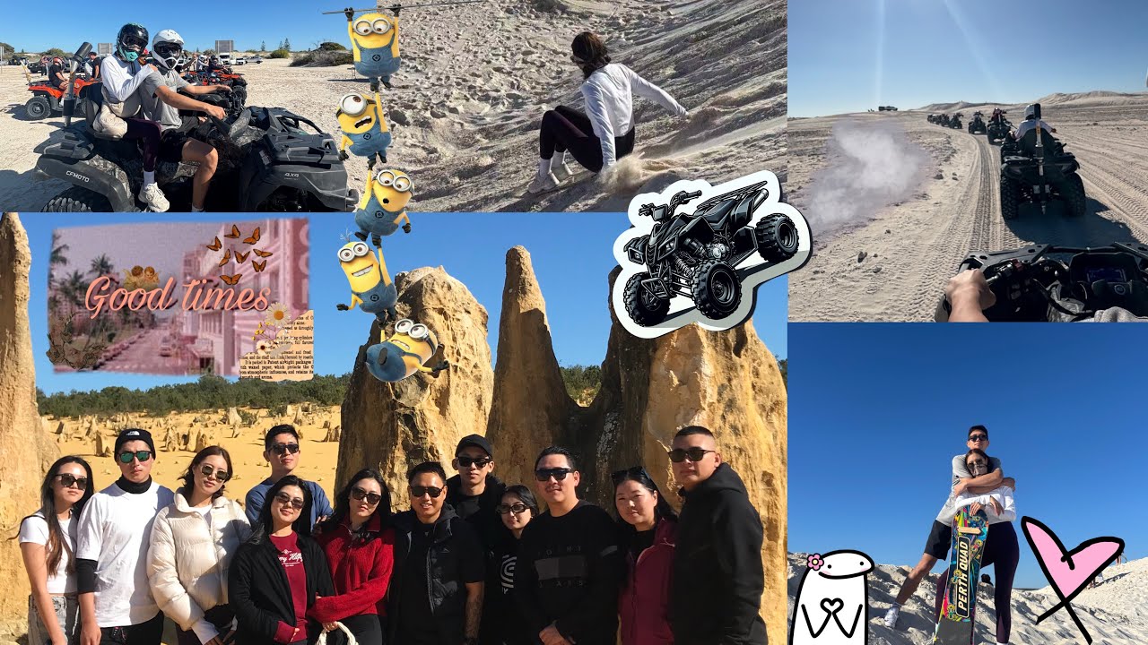 Epic Day Trip to Lancelin Sand Dunes | Quad Biking & Sandboarding Adventure!