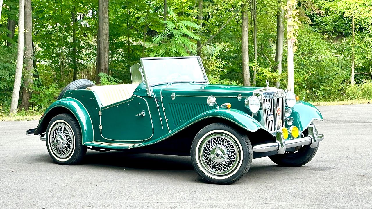 1986 London Roadster MG TD MGTD Replica  AT CHICAGO CAR CLUB
