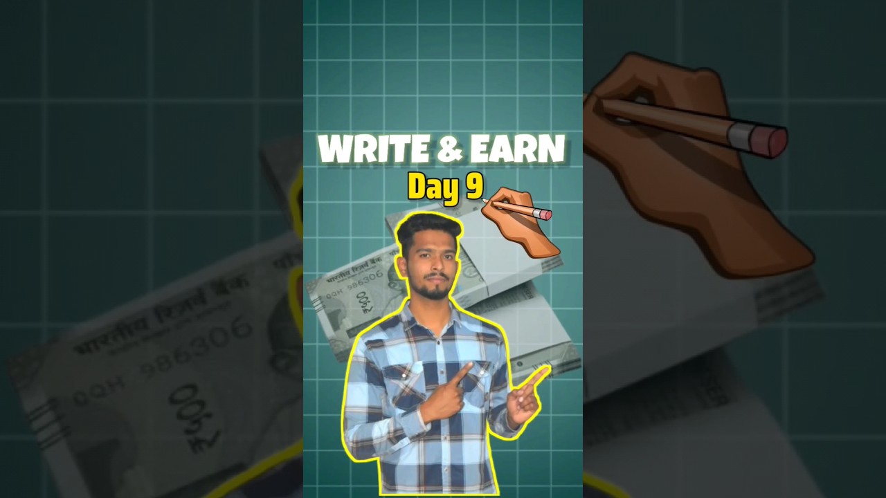 Write and Earn 900 Dollars. 