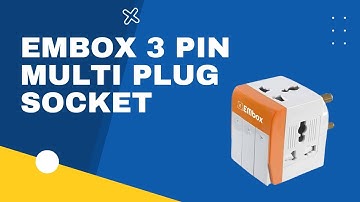 EMBOX 3 Pin multiplug socket