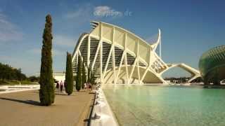 Science Fiction Architecture in Valencia of Spain