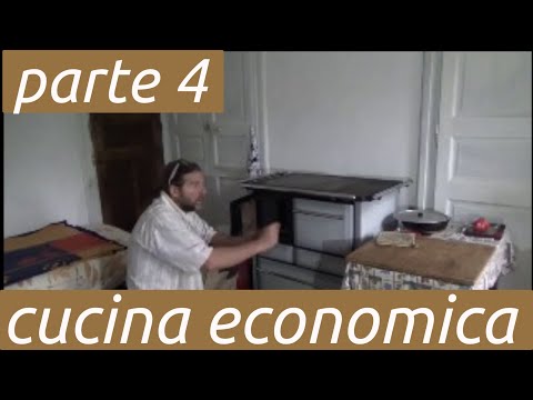 4 la cucina economica della cascina, posa in opera e messa in funzione, ultimo video della stufa