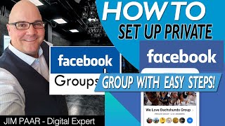 How to Livestream in Private Facebook Group SUPER EASY!