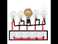 how to wiring multiple light wiring diagram #electrical #shortvideo #shorts