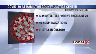 Hamilton County Justice Center reports 23 new COVID-19 cases since June 20