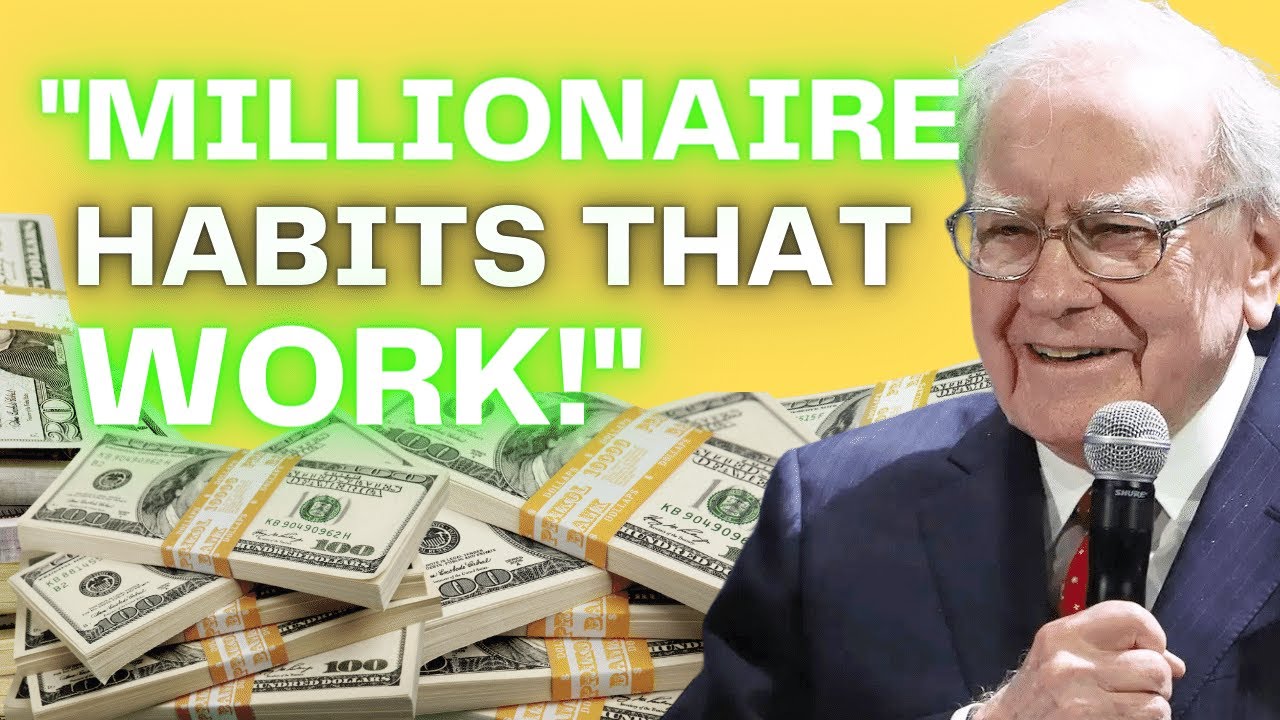 7 Millionaire HABITS That Will Change Your Life! - YouTube