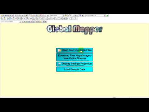 Video Chuyển dữ liệu GPS vào Mapinfo bằng Global Mapper ! - youtube