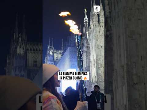 Video La Fiamma Olimpica in Piazza Duomo a Milano ?