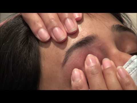 how to do eyebrows threading safely with hands | how to do eyebrow threading