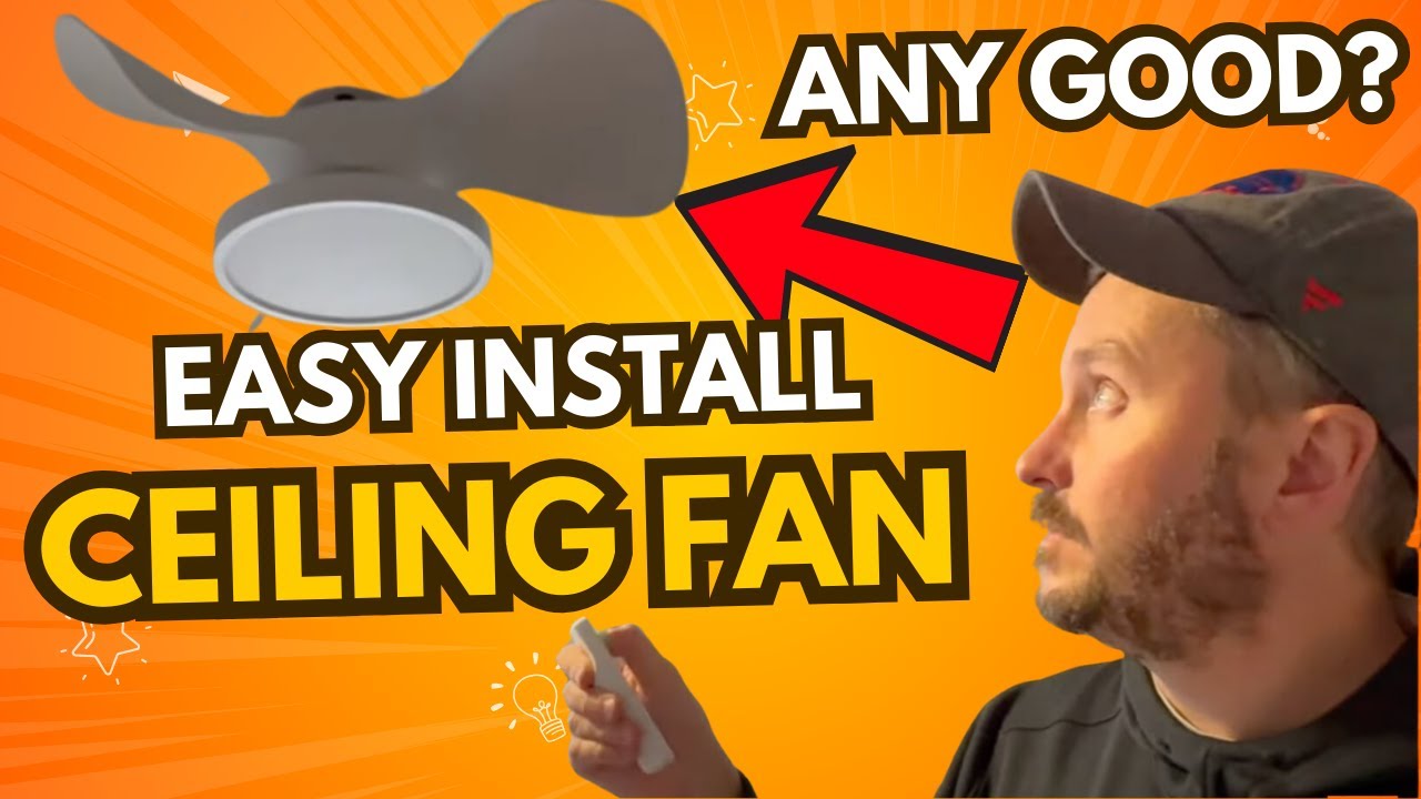 OCIOC Ceiling Fan Review - Compact and Efficient!