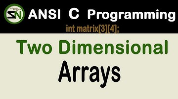 Two Dimensional Arrays in C Programming.