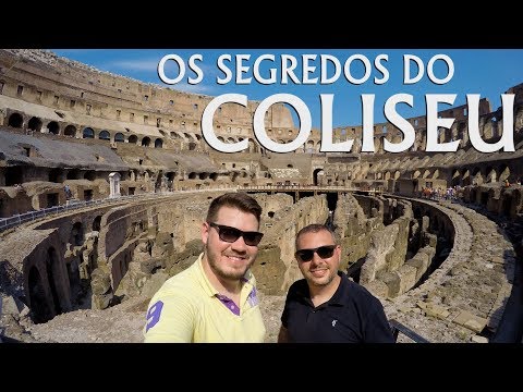 Vídeo: Lugares Interessantes Em Roma. Coliseu