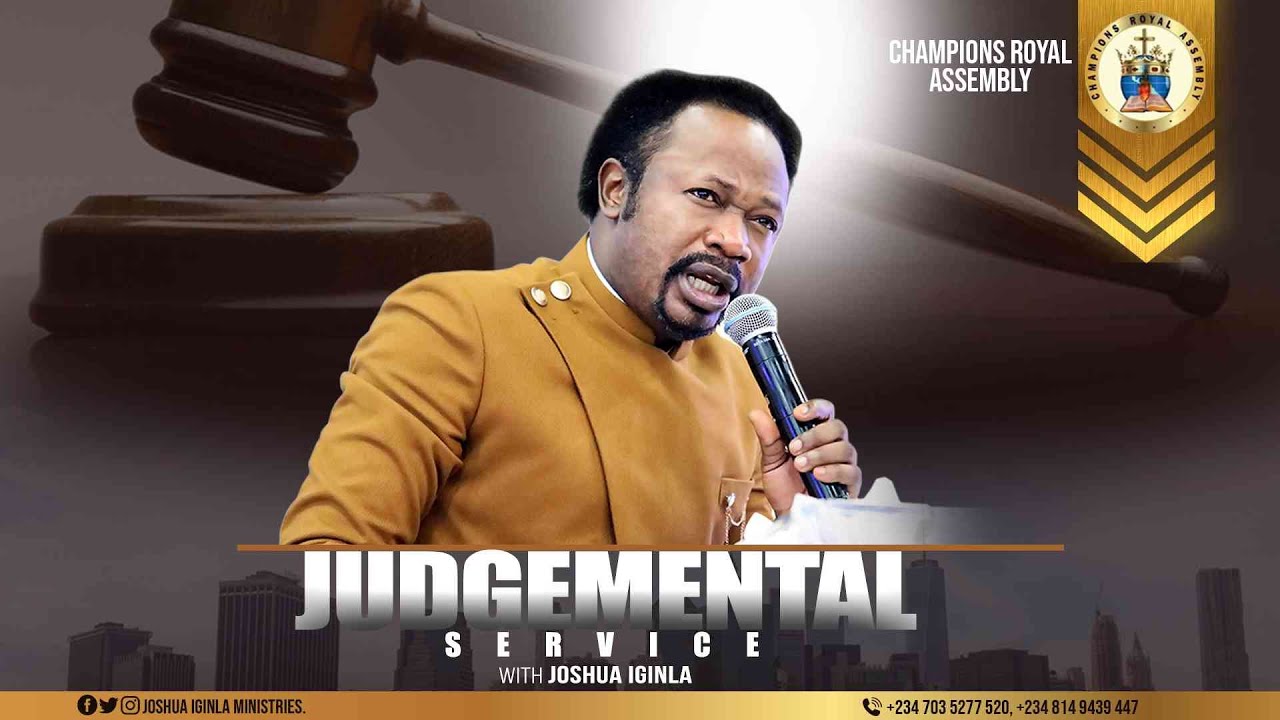 JUDGEMENTAL SERVICE WITH JOSHUA IGINLA LIVE IN SOUTH AFRICA