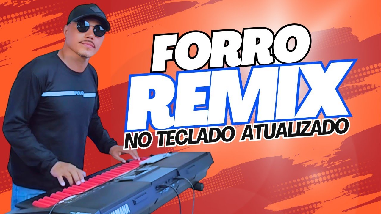 Piseiro Remix forró dance no teclado 