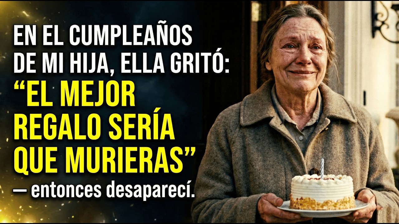 En el cumpleaños de mi hija, ella gritó  ‘El mejor regalo sería que murieras’ — entonces desaparecí