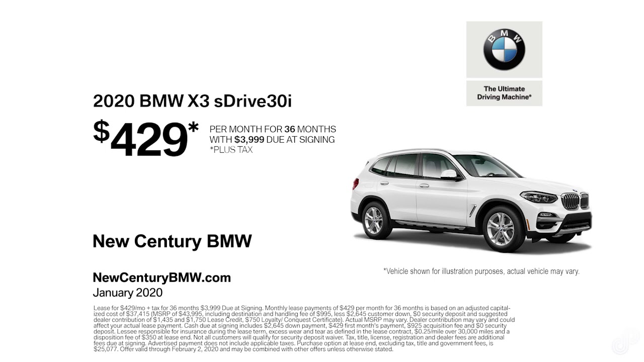 New Century BMW - January Offers - YouTube