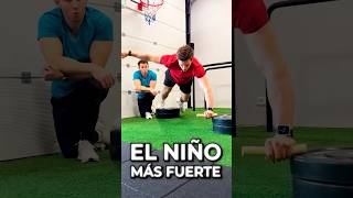 Probé la lagartija del niño más fuerte del mundo 😯