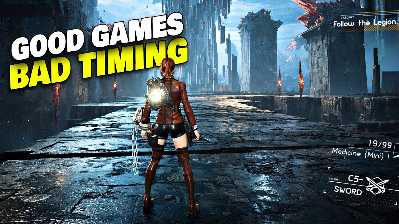 30 Good Games Release at the Worst Time - YouTube