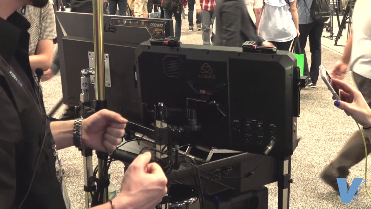 Videoguys visits the Atomos Booth NAB 2017