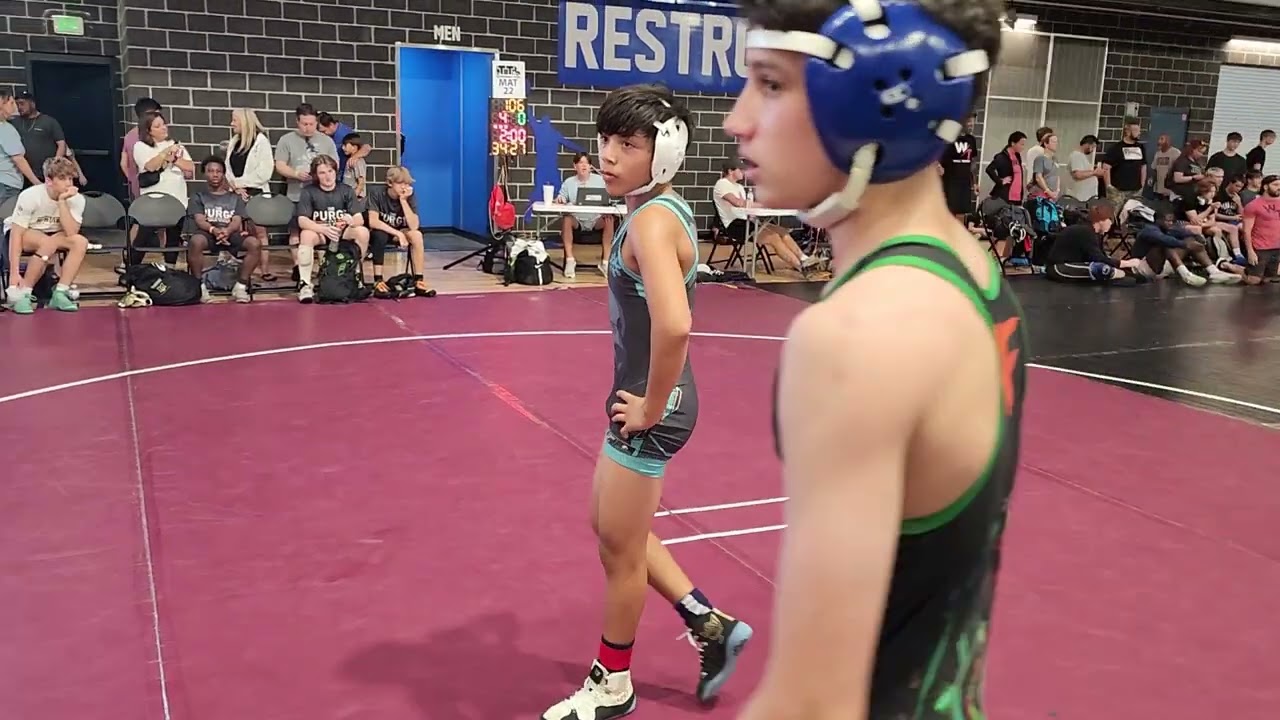7th Grader Wrestling Highschool National Tournament
