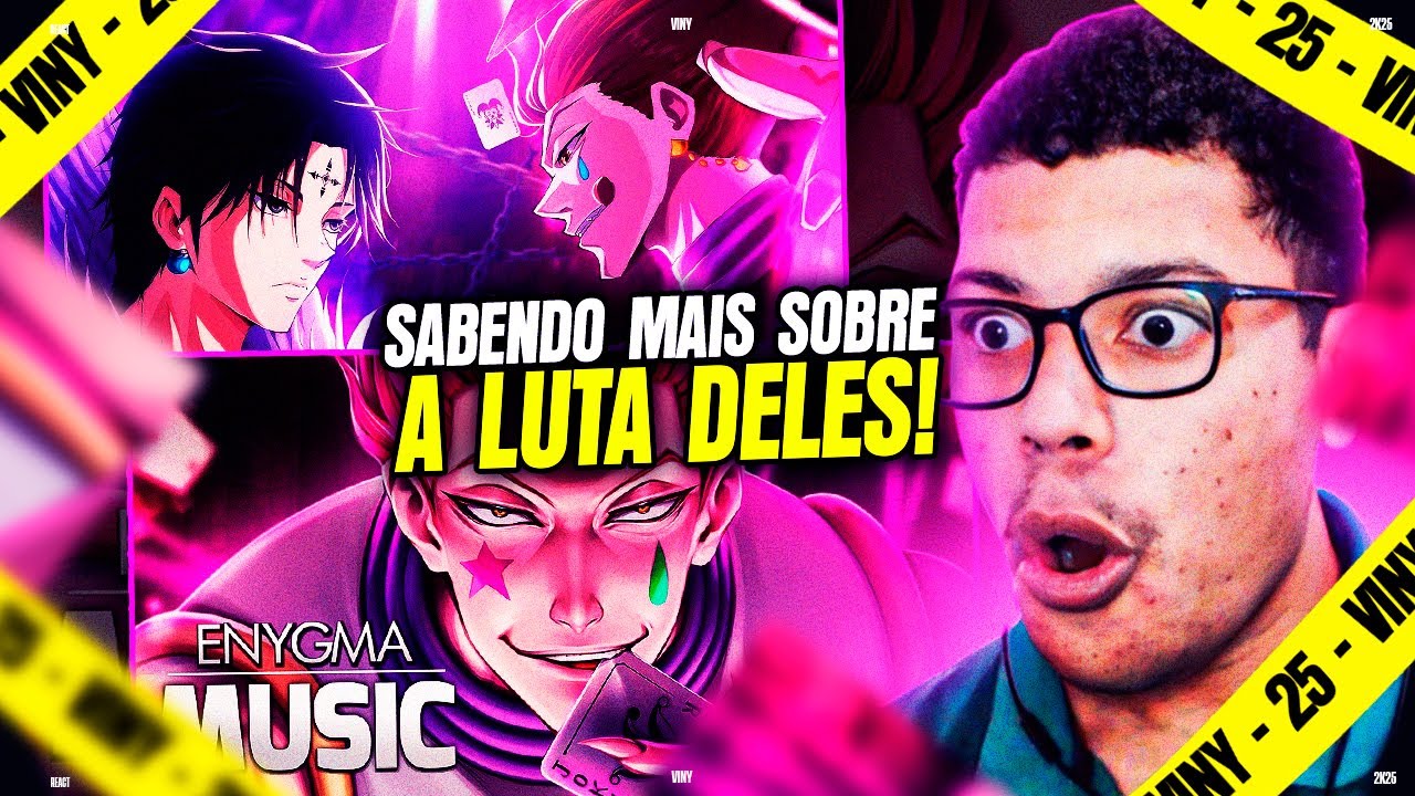 2 EM 1 Mágico Assassino | Hisoka | Enygma & Chrollo Vs. Hisoka (Hunter X Hunter) | St James [REACT]
