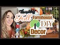 DOLLAR TREE FALL DIYS // COUNTRY RUSTIC FARMHOUSE FALL DECOR IDEAS // STYLE MY SWEETS