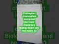 chloroplast chromoplast leucoplast and their characters #neet #biology #boardexam #short #shortvideo