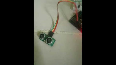 Ultrasonic (NEWPing) and Arduino