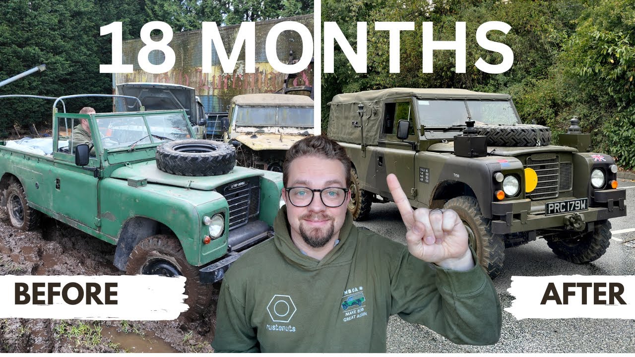 18 МЕСЯЦЕВ работы: Land Rover серии 3 НАКОНЕЦ-ТО ЗАВЕРШЕН!