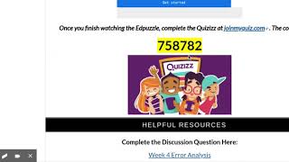 Q4 Week 4 Algebra Distance Learning