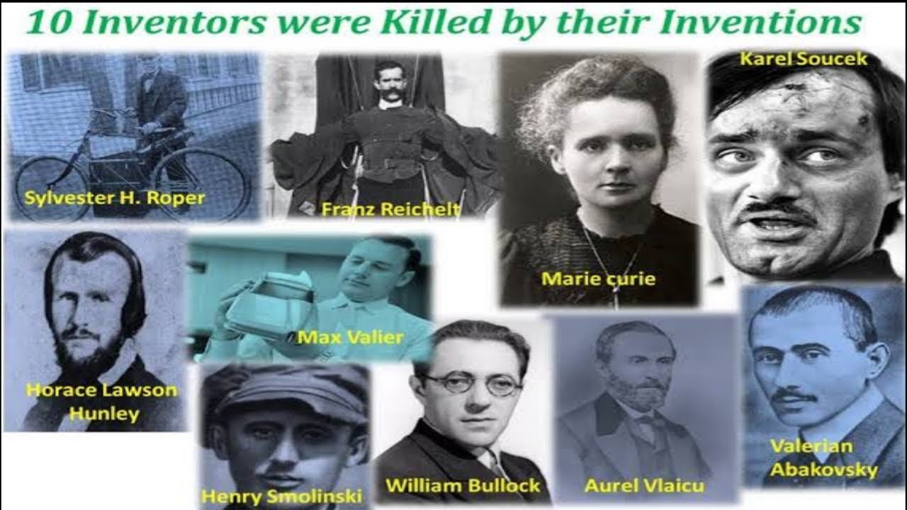 10 Inventors Killed By Their Own Inventions YouTube