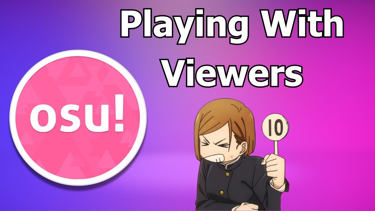 Playing Osu With Viewers! Multiplayer! #tiktokpartner