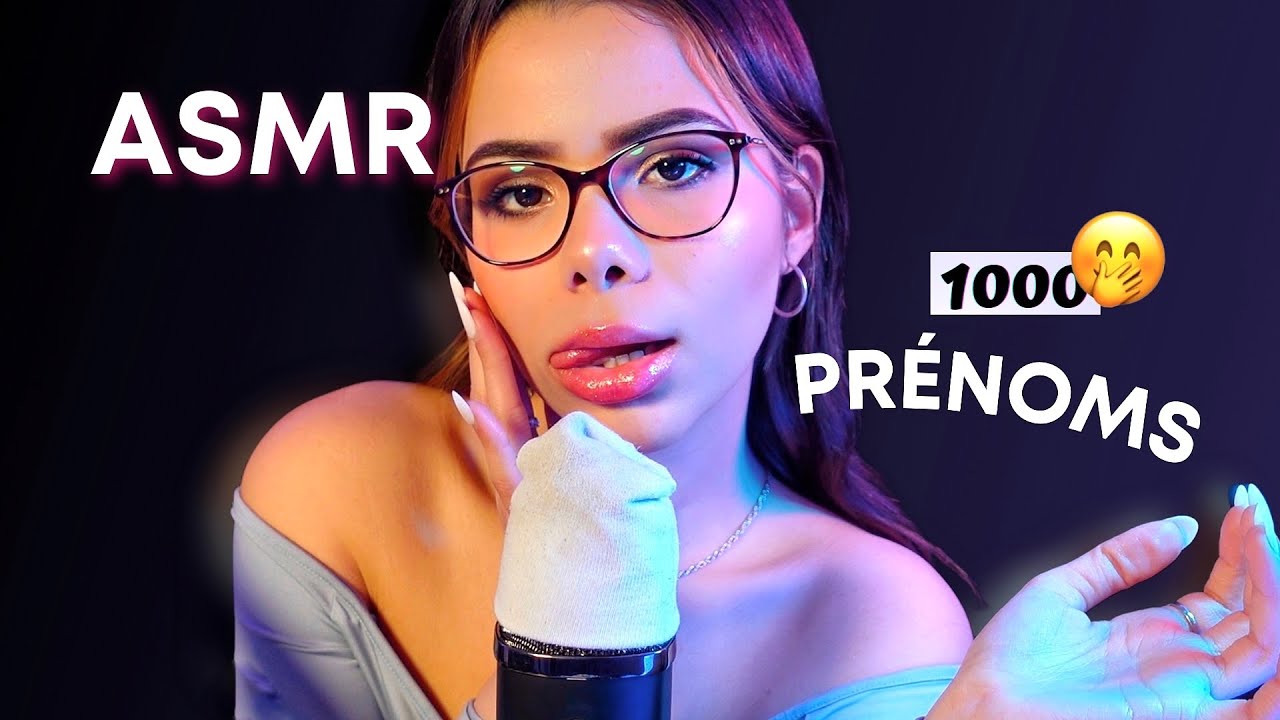 ASMR ENFIN JE CHUCHOTE VOS 1000 PRÉNOMS !!