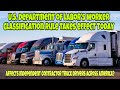 Big News! U.S. Department of Labor’s Worker Classification Rule Takes Effect Today Truck Drivers