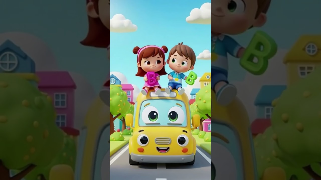 Learn ABC with vehicles 