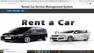 ONLINE CAR RENTAL MANAGEMENT SYSTEM - PYTHON