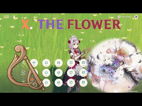 X. THE FLOWER | by ナターシャ(小倉唯) メメントモ - Memento Mori [Genshin Impact Windsong Lyre]