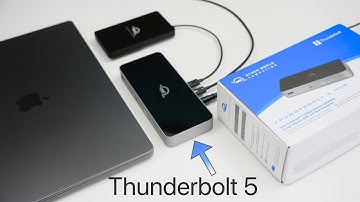 The First Thunderbolt 5 Hub - First Look and Test on M4 Max