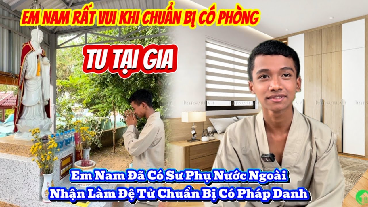 Chuẩn Bị Khởi Công Làm Phòng Cho Em Nam Nghĩa Địa bị “H.I.V” tin vui Em Nam có sư phụ nước ngoài 