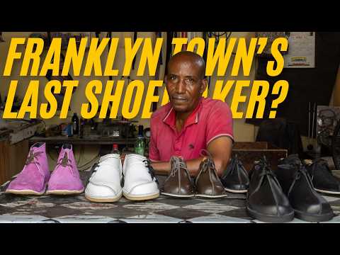 Franklyn Town's Last Shoemaker? 65-Year-Old 'Pinky' Keeps a Dying Craft Alive