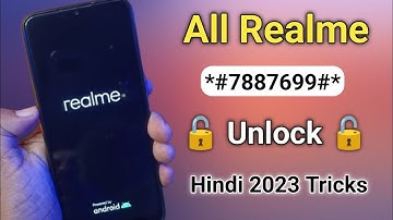 All Realme Reset Password How to fix forgot lockscreen Password Any Realme Pattern New Tricks 2023