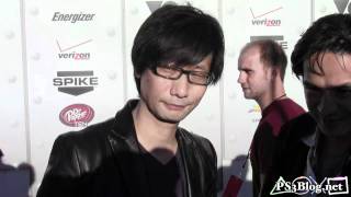VGAs 2011 Hideo Kojima red carpet EXCLUSIVE VITA NEWS