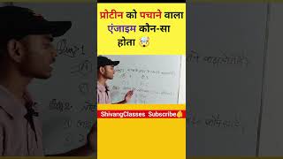 प्रोटीन को पचाने वाला एंजाइम कौन-सा होता 🤯 || Science Trick Quest #shortsfeed #science #shorts #math
